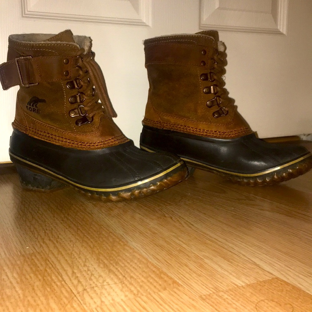 SOREL Waterproof Winter Duck Boots. Genuine